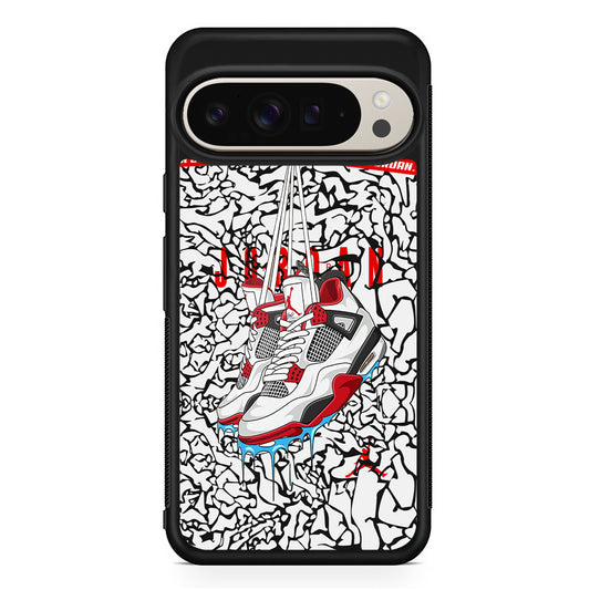 Air Jordan Passing The Challenge Google Pixel 9 Pro Case | Slim Protective Cover