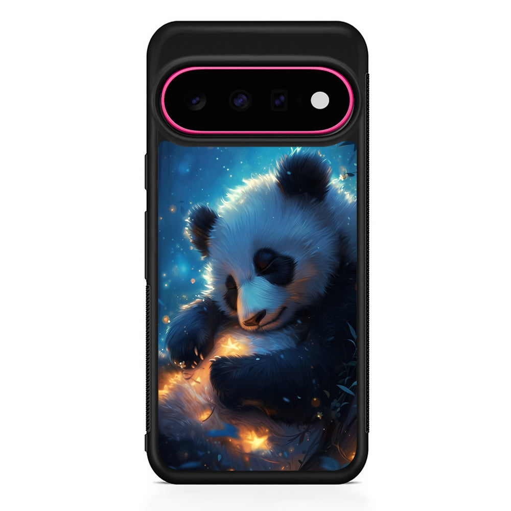 Cute Panda is Sleeping Google Pixel 11 Case | Slim Shockproof Cover