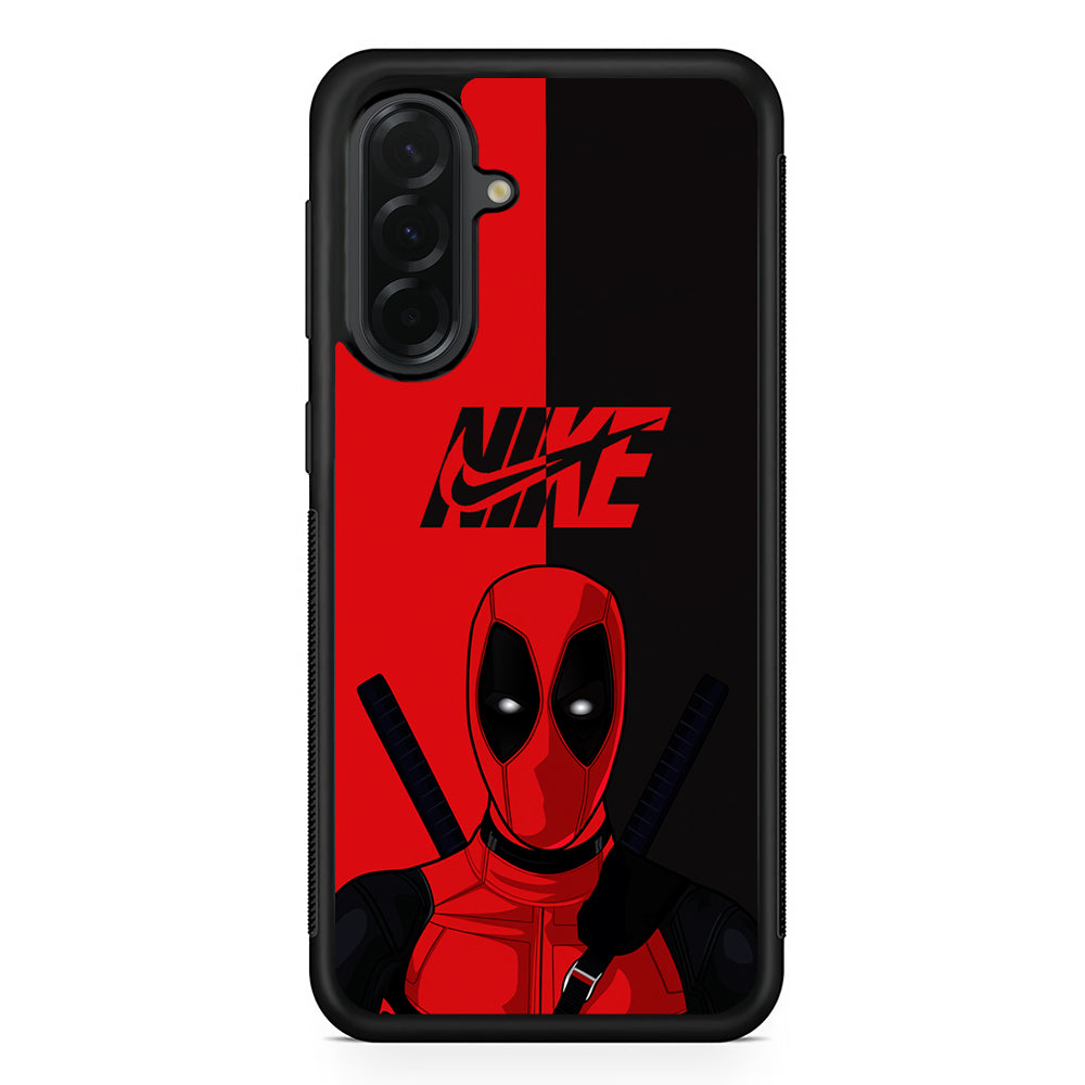 Nike Deadpool Red Grey Samsung Galaxy A36 Case | Durable Samsung Galaxy A36 Cover