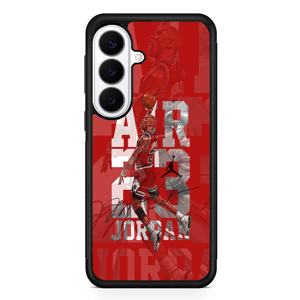 Air Jordan Silver Light Samsung Galaxy S26 Plus Case | Lightweight Protective Cover for Galaxy S26 Plus