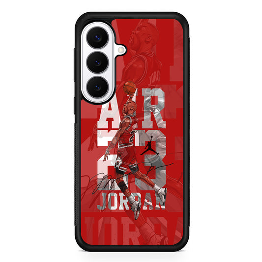 Air Jordan Silver Light Samsung Galaxy S26 Plus Case | Lightweight Protective Cover for Galaxy S26 Plus