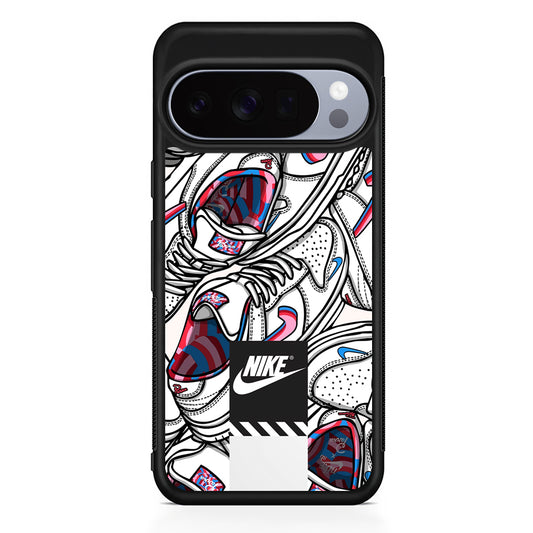 Nike Rainbow in White Cloud Google Pixel 10 Pro Case | Protective Google Pixel 10 Pro Cover