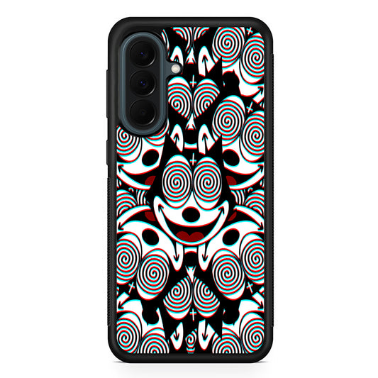 Felix The Cat Hypnotic Samsung Galaxy A37 Case | Samsung Galaxy A37 Rubber Phone Case