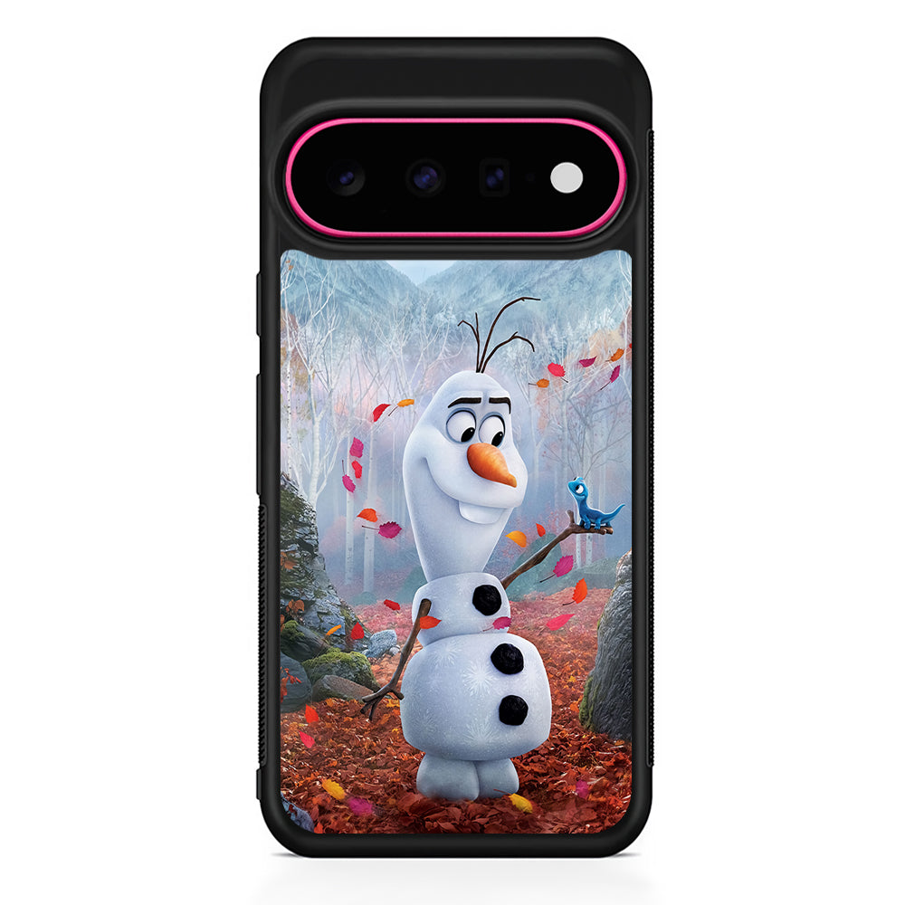 Olaf Frozen in the morning Google Pixel 11 Case | Slim Shockproof Cover