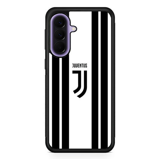 Juventus Black Stripe Samsung Galaxy A57 Case | Slim Samsung Galaxy A57 Rubber Case