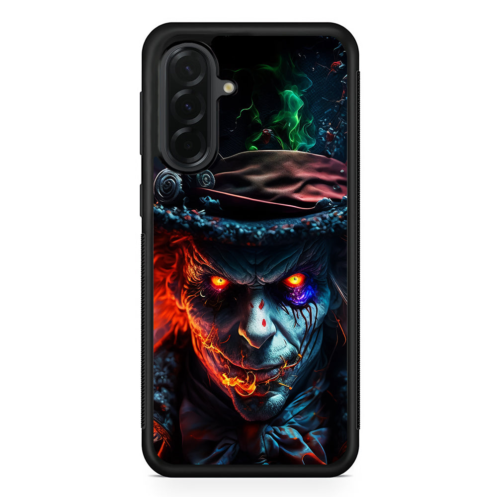 The Mad Hatter Alice in Wonderland Samsung Galaxy A36 Case | Protective Rubber Cover