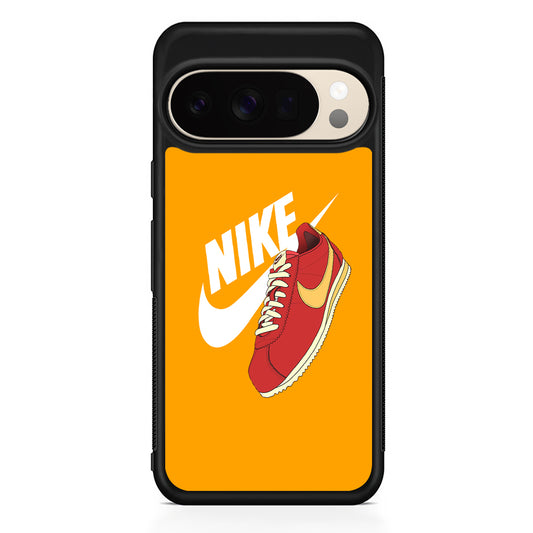 Nike Sneaker Shoes Red Google Pixel 10 Pro XL Case | Durable Google Pixel 10 Pro XL Cover
