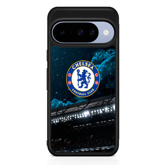Chelsea Home Stamford Bridge Google Pixel 10 Case | Google Pixel 10 Rubber Protective Case