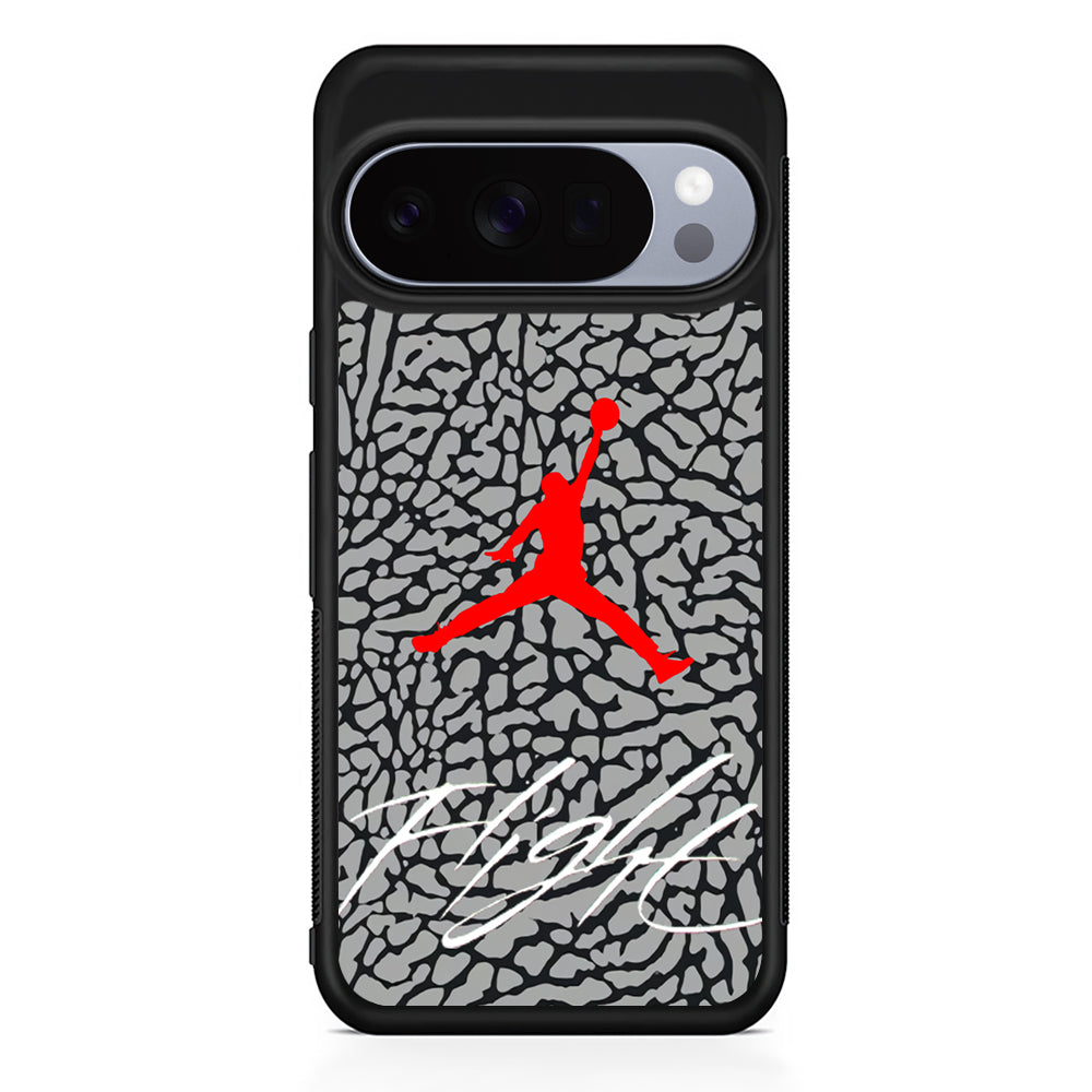 Air Jordan Hidden Patern Google Pixel 10 Pro Case | Slim Google Pixel 10 Pro Rubber Case