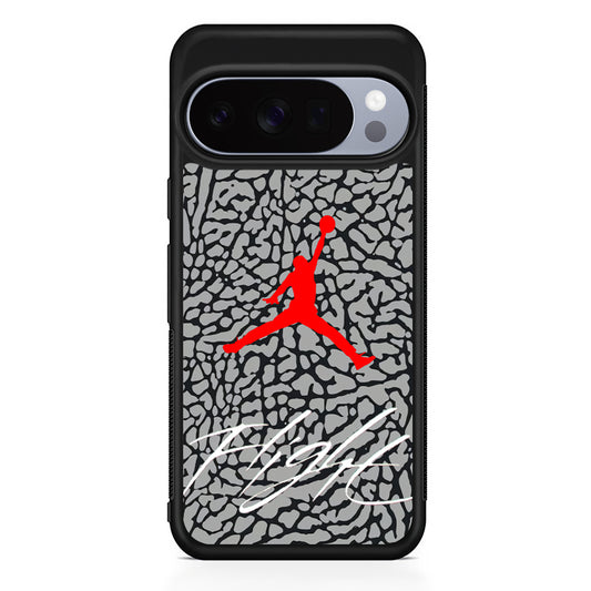 Air Jordan Hidden Patern Google Pixel 10 Pro Case | Slim Google Pixel 10 Pro Rubber Case