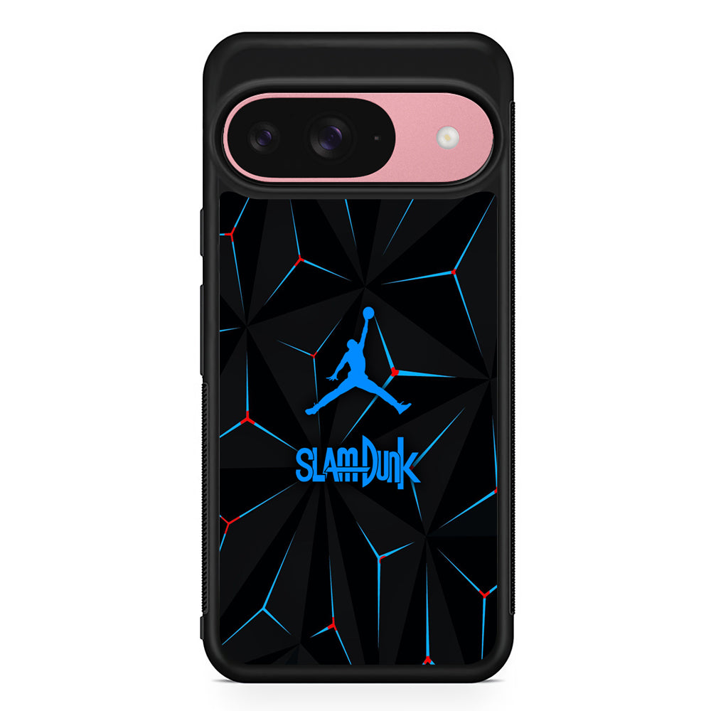 Air Jordan Get The Slamdunk Google Pixel 9 Case | Google Pixel 9 Protective Rubber Case