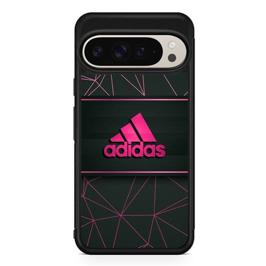 Adidas Pink Web Google Pixel 9 Pro Case | Slim Protective Cover