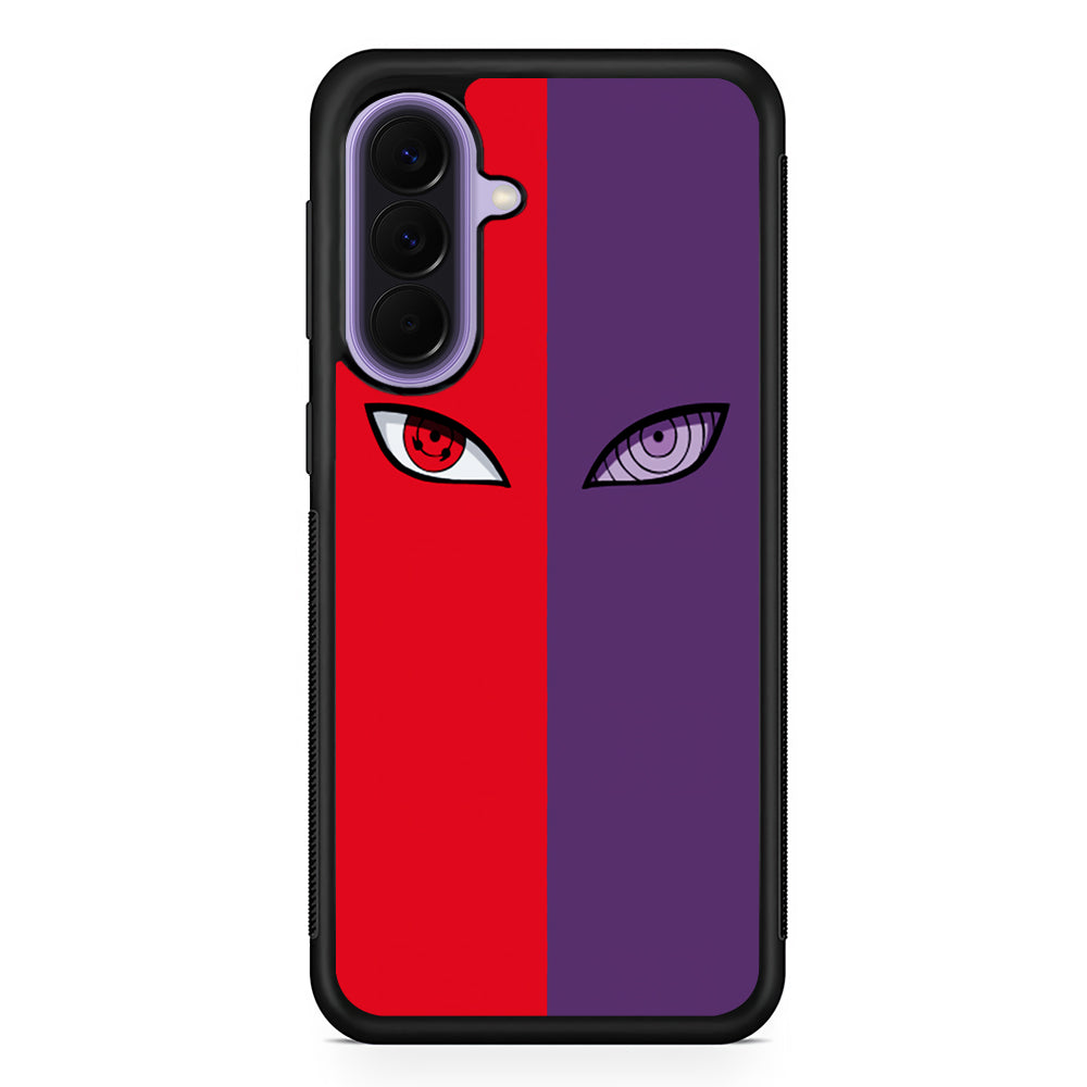 Naruto Sharingan and Rinnegan Samsung Galaxy A57 Case | Slim Samsung Galaxy A57 Rubber Case
