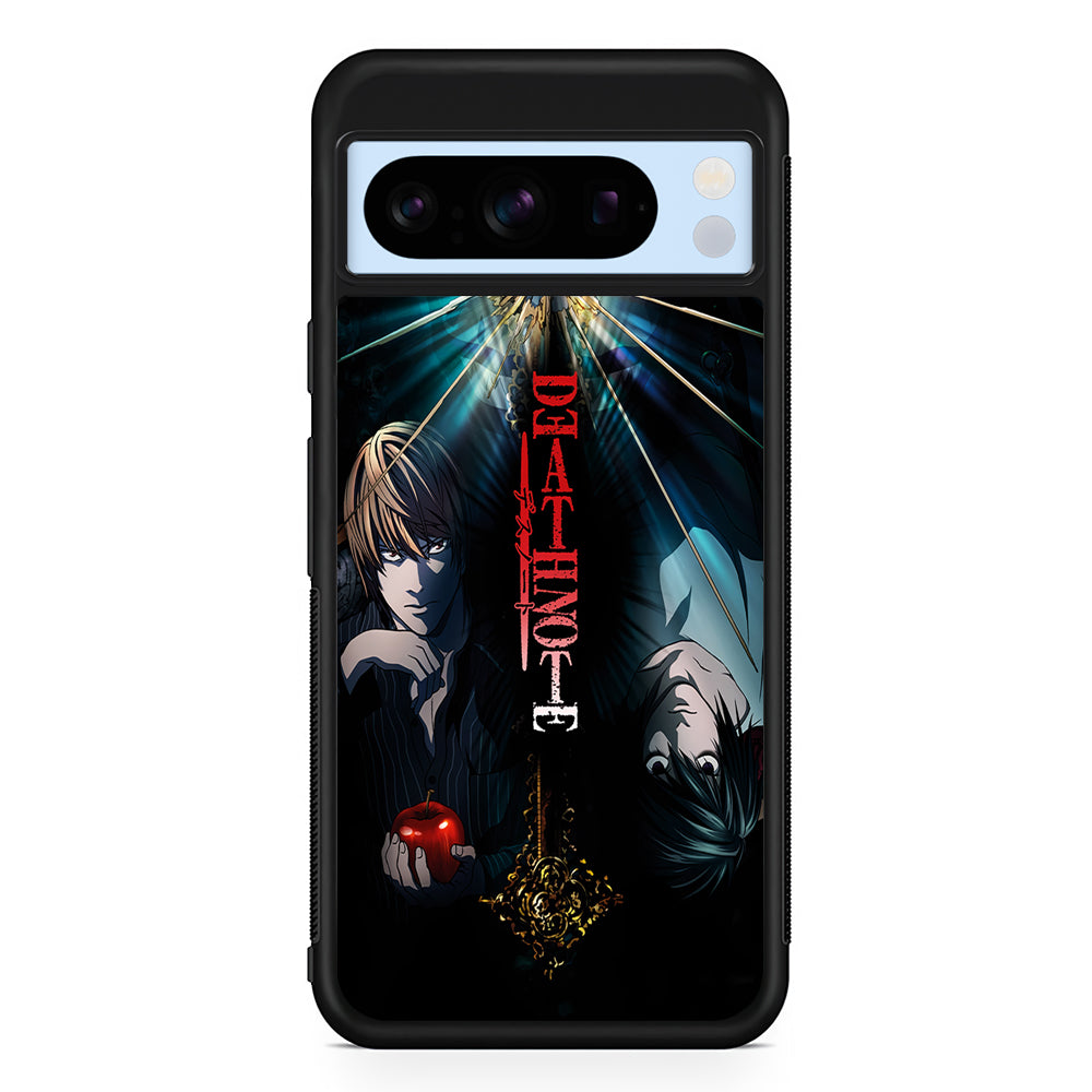 Light Yagami VS L Death Note Google Pixel 8 Pro Case | Slim Rubber Case for Google Pixel 8 Pro
