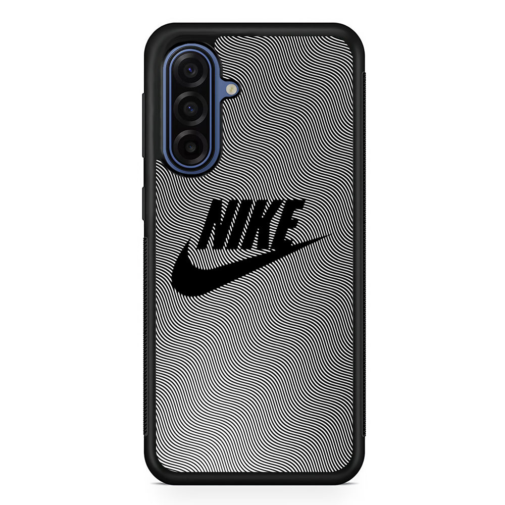 Nike Wave Line Samsung Galaxy A17 Case | Samsung Galaxy A17 Protective Rubber Case