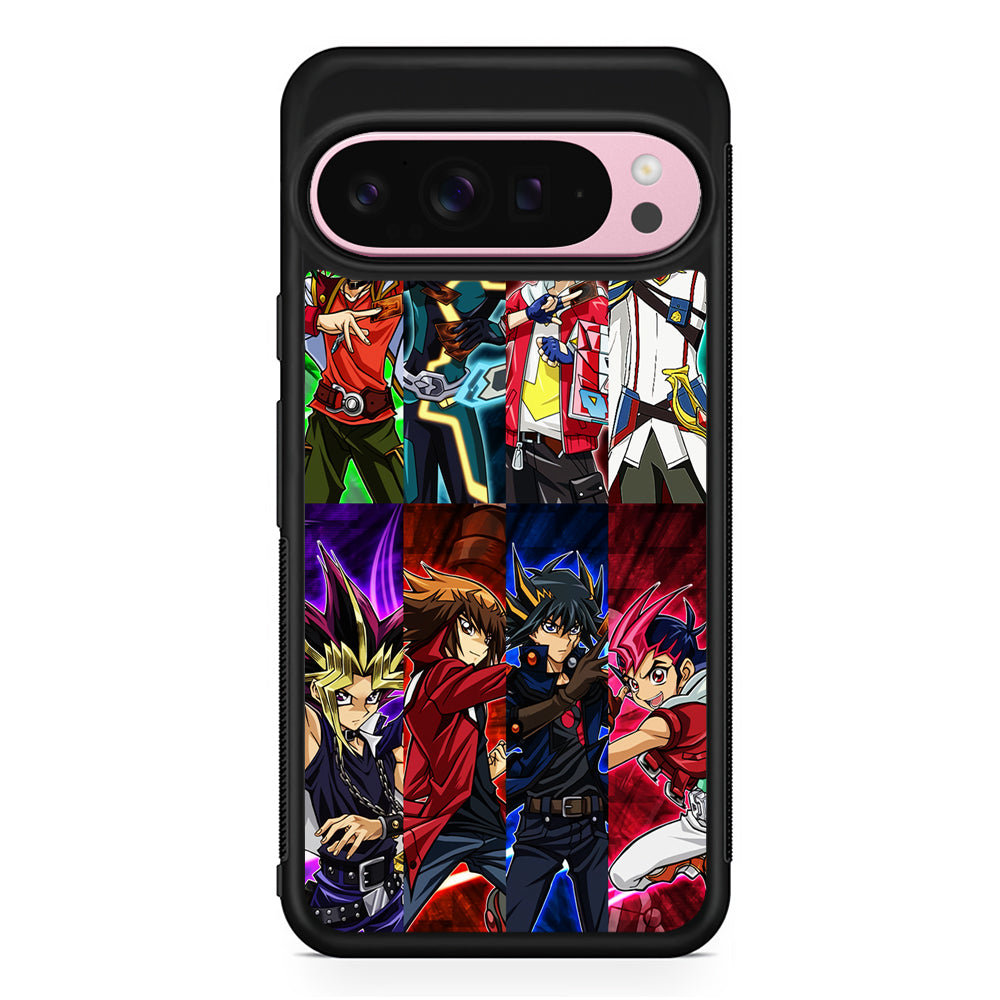 Yu-Gi-Oh All Main Character Google Pixel 9 Pro XL Case | Protective Cover