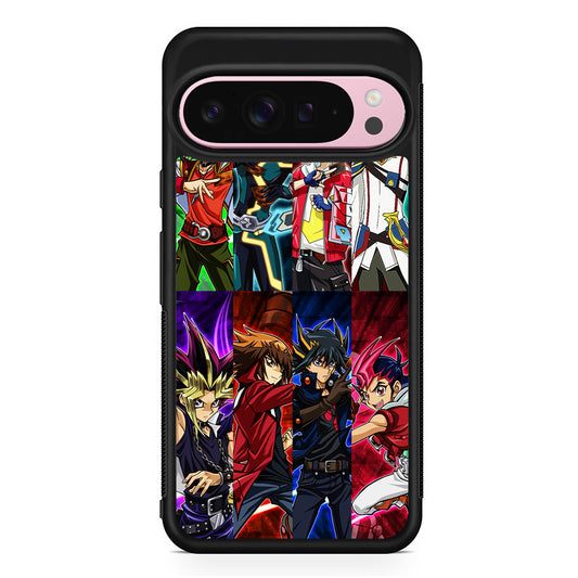 Yu-Gi-Oh All Main Character Google Pixel 9 Pro XL Case | Protective Cover