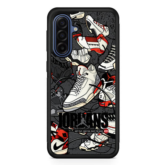 Air Jordan Play and Enjoy The Game Samsung Galaxy A17 Case | Durable Samsung Galaxy A17 Cover