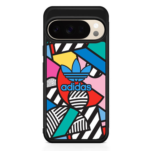 Adidas Collage of Shape Google Pixel 10 Pro XL Case | Slim Google Pixel 10 Pro XL Protective Case