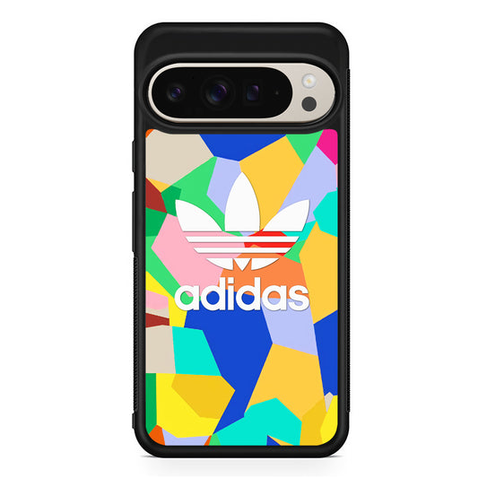 Adidas White on Canvas Google Pixel 9 Pro Case | Slim Protective Cover