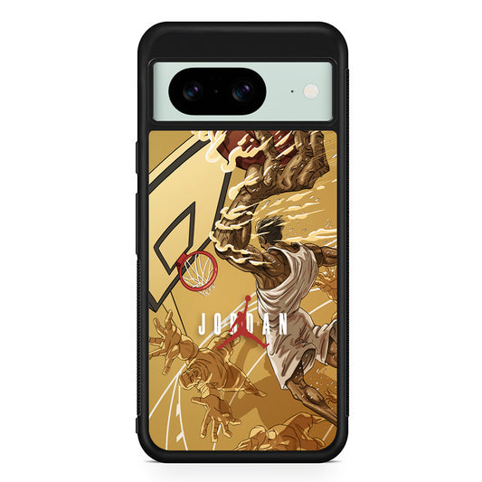 Air Jordan Golden Chance Google Pixel 8 Case | Durable Protective Cover for Google Pixel 8