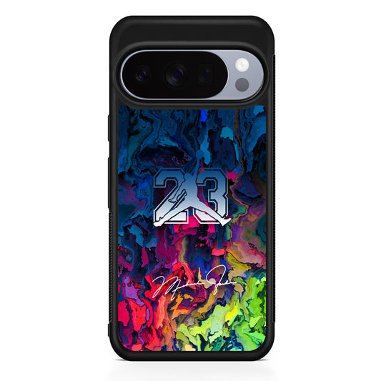 Air Jordan Colorful Exposure Cave Google Pixel 10 Pro Case | Slim Google Pixel 10 Pro Rubber Case