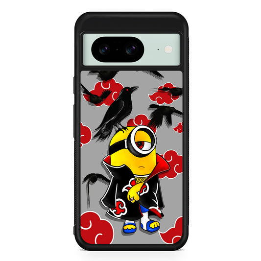 Minions Itachi Mode On Google Pixel 8 Case | Durable Protective Cover for Google Pixel 8