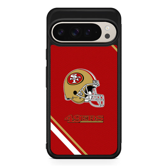 NFL San Francisco 49ers Helmet Google Pixel 9 Pro Case | Slim Protective Cover