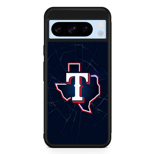 MLB Texas Rangers Team Google Pixel 8 Pro Case | Slim Rubber Case for Google Pixel 8 Pro