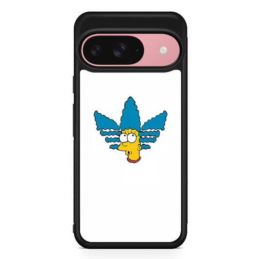 Adidas Marge Simpson Google Pixel 9 Case | Google Pixel 9 Protective Rubber Case