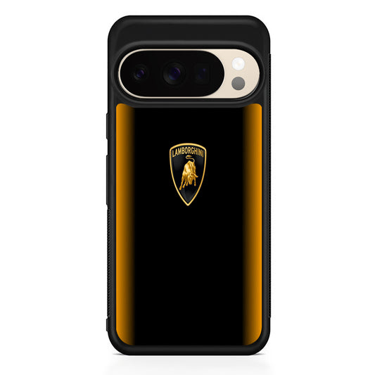 Lamborghini Stripe Gold Google Pixel 10 Pro XL Case | Slim Google Pixel 10 Pro XL Protective Case