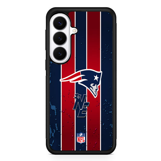 NFL New England Patriots Flag Line Samsung Galaxy S26 Plus Case | Slim Protective Cover for Samsung Galaxy S26 Plus