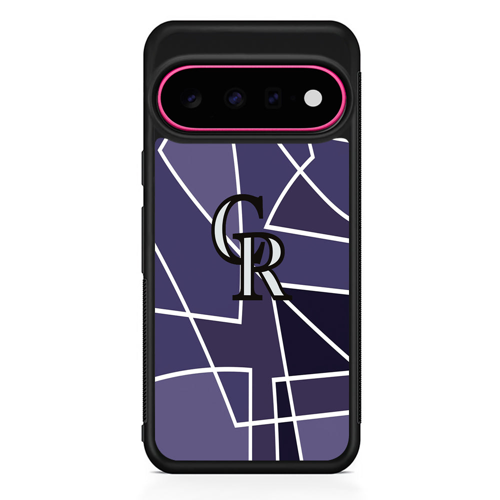 MLB Colorado Rockies Logo Google Pixel 11 Case | Slim Shockproof Cover