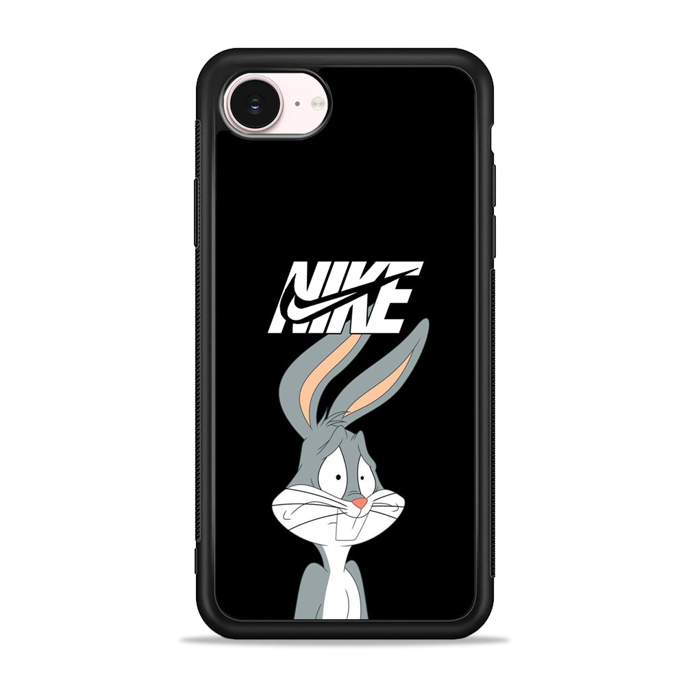 Nike Bugs Bunny Scared iPhone 17e Case - Silicone Case