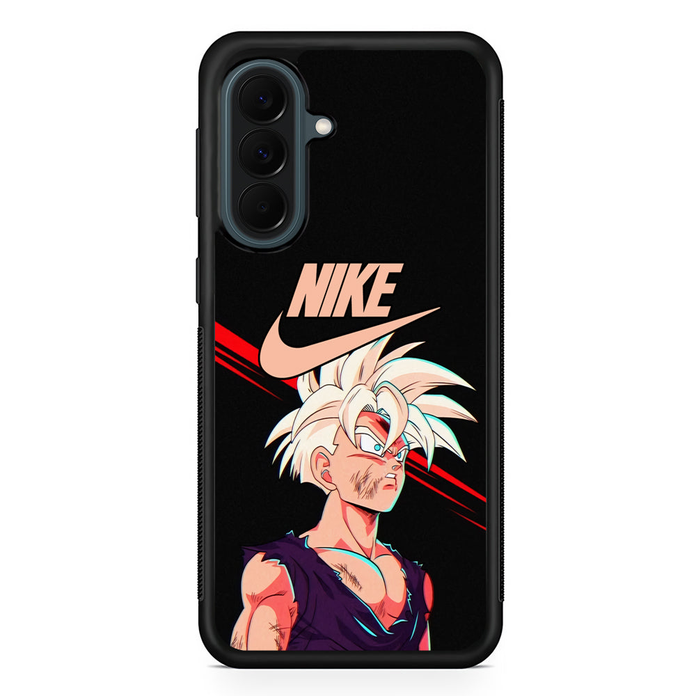 Nike Goku Angry Samsung Galaxy A37 Case | Samsung Galaxy A37 Rubber Phone Case