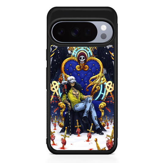 One Piece Trafalgar Law Heart Stealer Google Pixel 10 Pro Case | Slim Google Pixel 10 Pro Rubber Case
