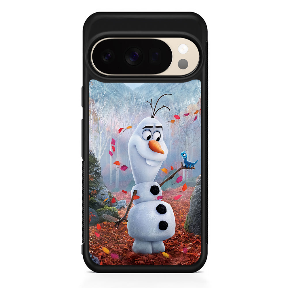 Olaf Frozen in the morning Google Pixel 10 Pro XL Case | Slim Google Pixel 10 Pro XL Protective Case