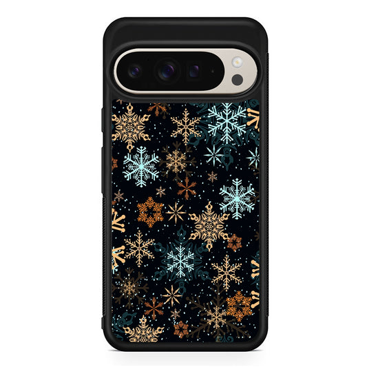 Snowflakes Winter Google Pixel 9 Pro Case | Slim Protective Cover