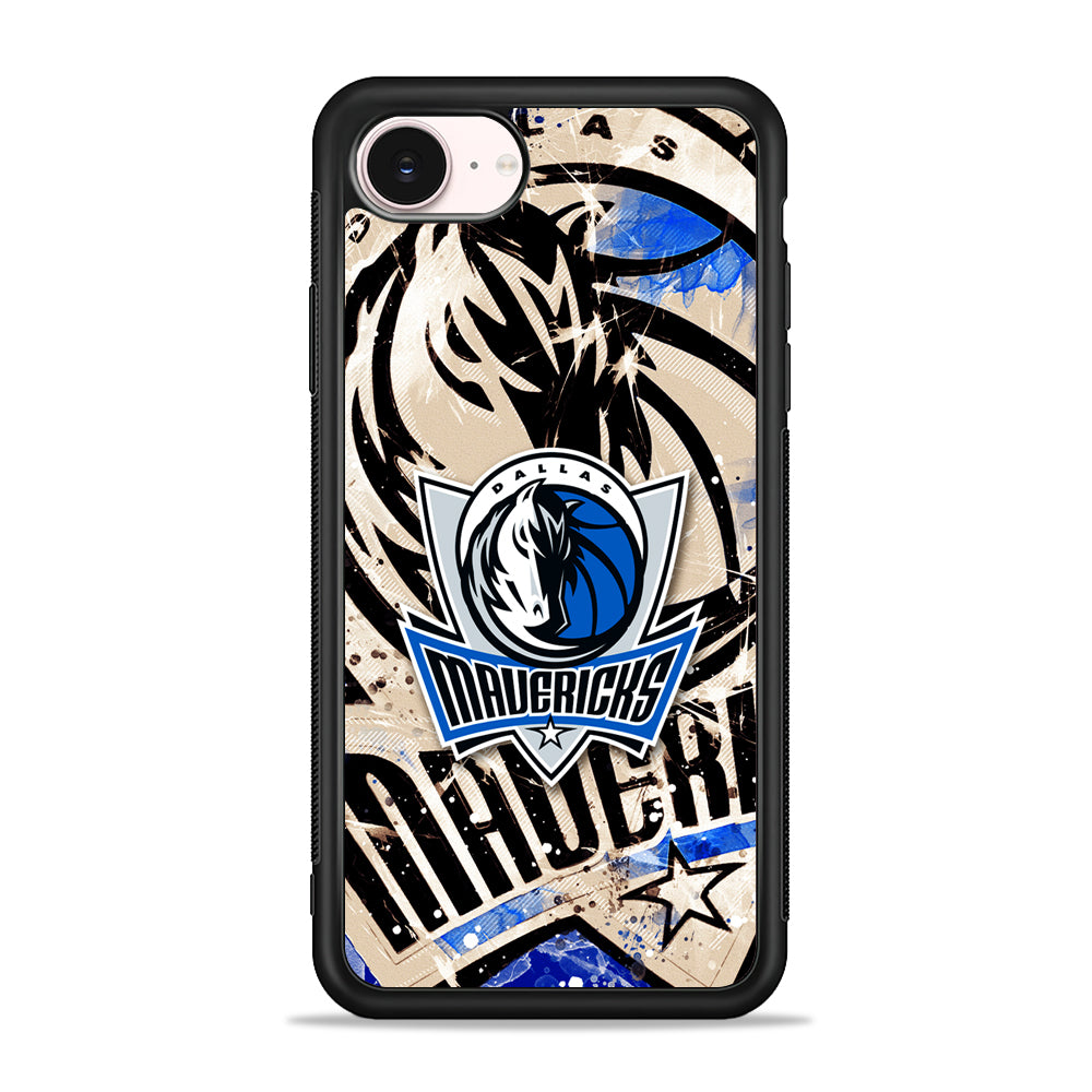NBA Dallas Mavericks Logo iPhone 17e Case - Silicone Case