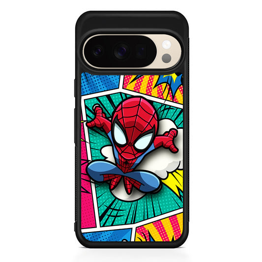 Spiderman Comic Poof Google Pixel 10 Pro XL Case | Slim Google Pixel 10 Pro XL Protective Case