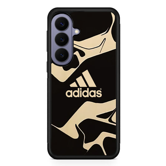 Adidas Curvature Artistic Samsung Galaxy S26 Case | Slim Protective Rubber Case for Samsung S26