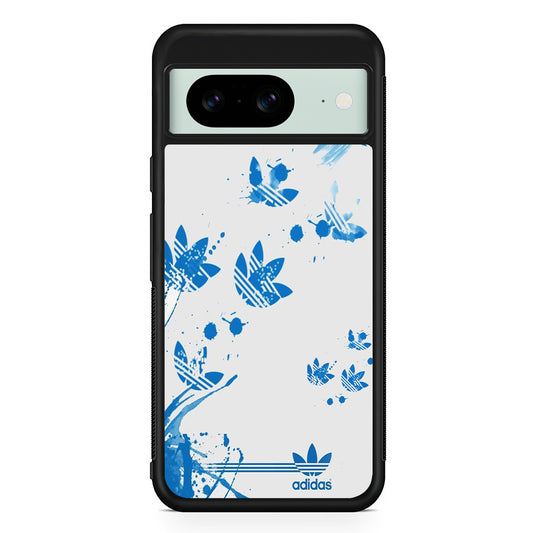 Adidas Track Paint Blue Google Pixel 8 Case | Durable Protective Cover for Google Pixel 8