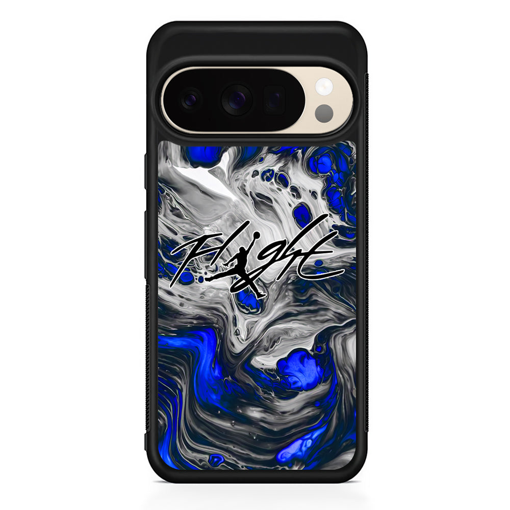 Air Jordan Flight Marble Google Pixel 10 Pro XL Case | Slim Google Pixel 10 Pro XL Protective Case