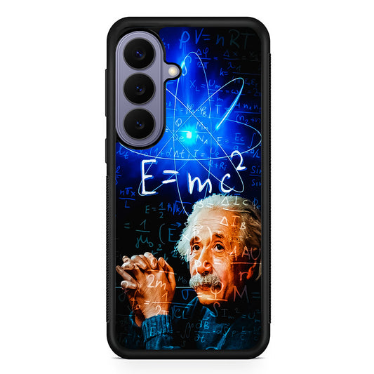 Albert Einstein Physical Formulas Samsung Galaxy S26 Case | Durable Rubber Case for Samsung Galaxy S26
