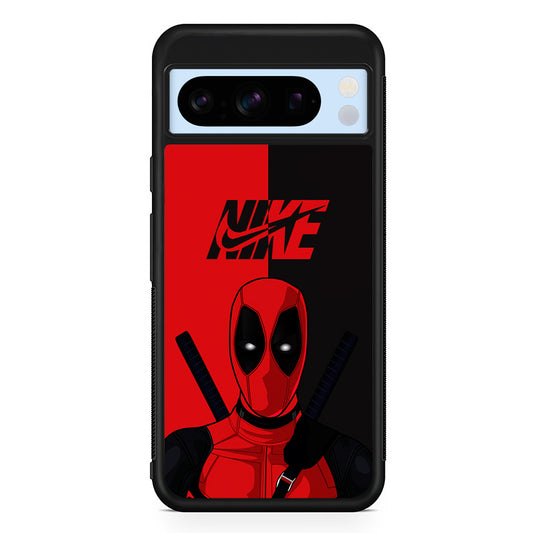 Nike Deadpool Red Grey Google Pixel 8 Pro Case | Premium Protective Case for Google Pixel 8 Pro