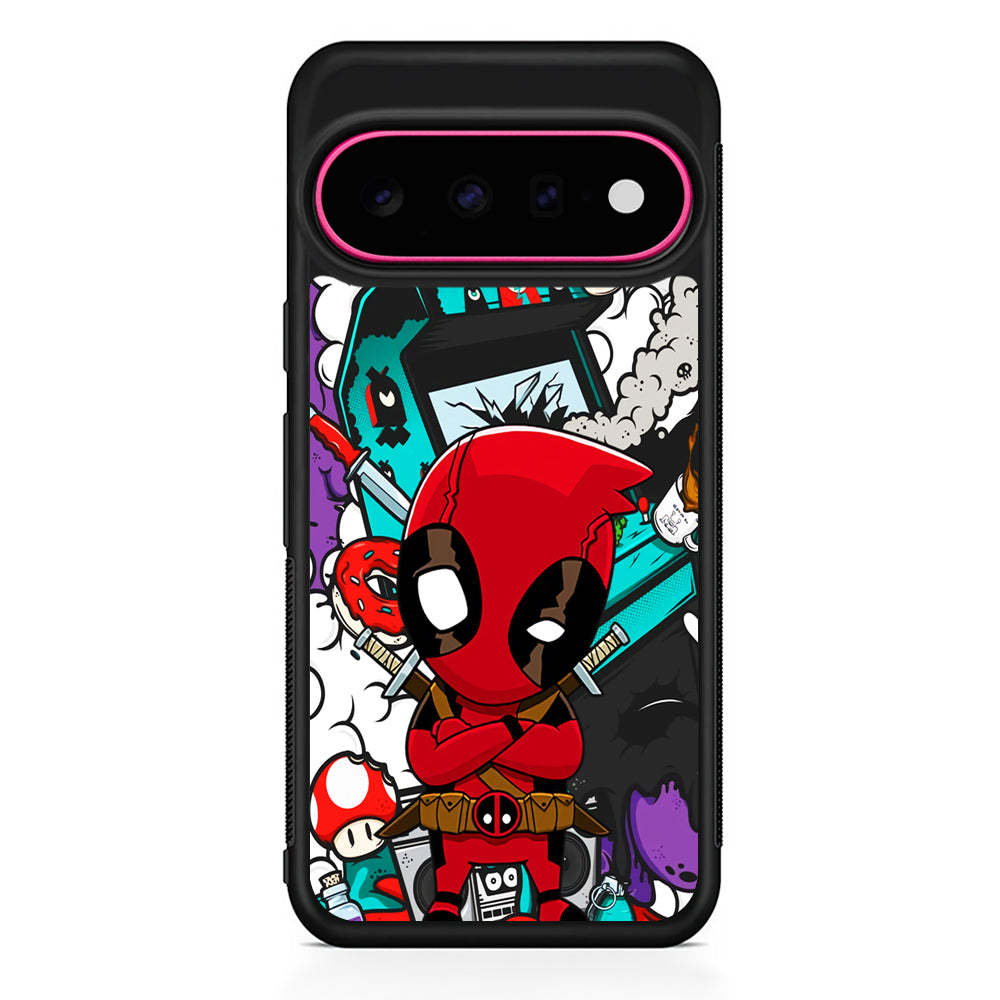 Deadpoll Destroy Game Station Google Pixel 11 Case | Slim Shockproof Cover