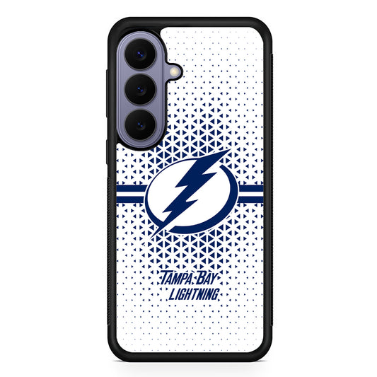 NHL Tampa Bay Lightning Triangle Samsung Galaxy S26 Case | Durable Rubber Case for Samsung Galaxy S26