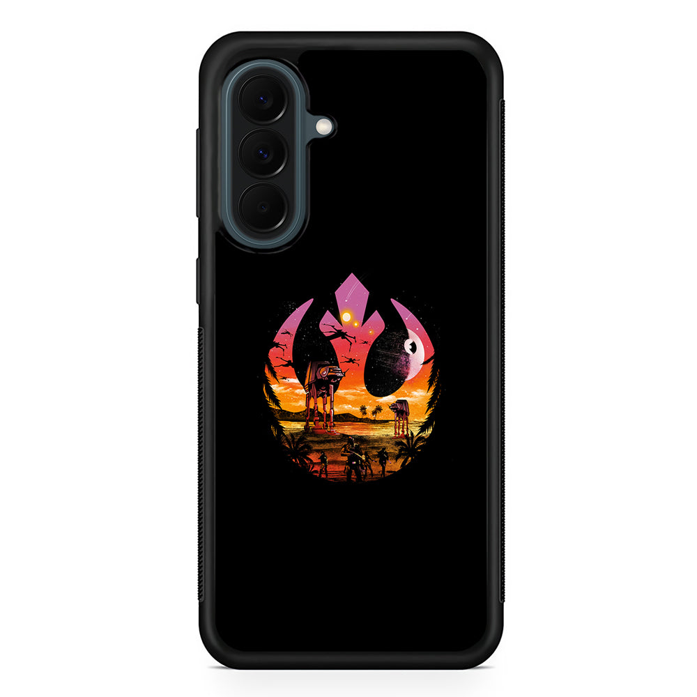 Rebel Alliance Logo Star Wars Samsung Galaxy A37 Case | Samsung Galaxy A37 Rubber Phone Case