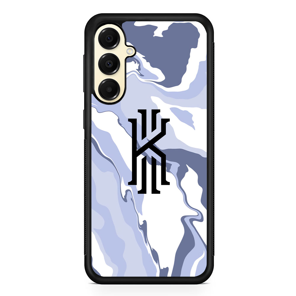 Kyrie Irving Marble Blue Vibes Samsung Galaxy A16 Case | Slim Rubber Case for Samsung Galaxy A16