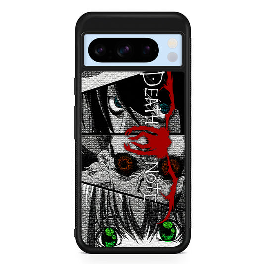 Death Note Collection of The Eye Google Pixel 8 Pro Case | Slim Rubber Case for Google Pixel 8 Pro